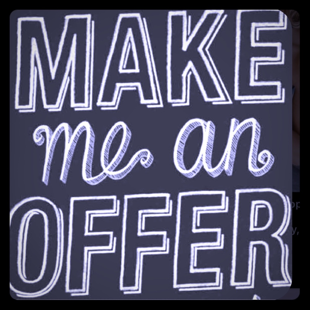 Make me an offer!